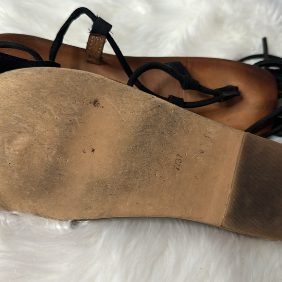 Jeffrey Campbell Wrap Leather Sandals - Picture 4 of 7